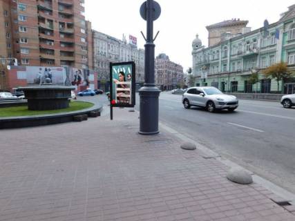 Ситискролл B в Киеве, 1,2x1,8  Велика Васильківська вул.  5, Арена Сіті, рух в напрямку пл. Українських Героїв фото 1