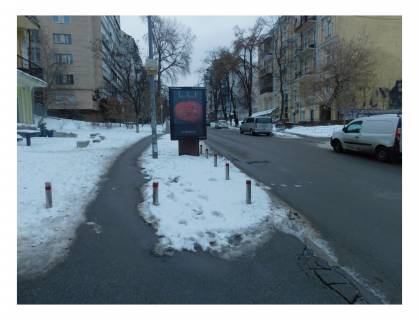 Ситискролл A в Киеве, 1,2x1,8  Тарасівська вул. 38, рух в напрямку вул. Саксаганського фото 2
