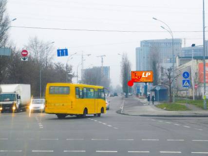 Билборд A в Киеве, 6x3  Здолбунівська вул. фото 1