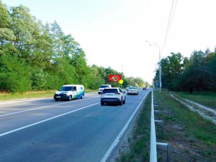 Білборд, Бігборд (Борд)  B у Києві, 3x6  Мінський пр-т, рух в напрямку Києва Фото 1