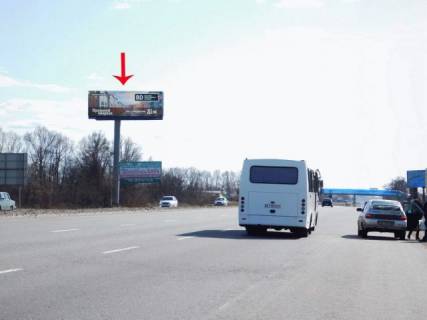 Мегаборд B в Київських трасах, 12x4  Виїзд з Києва, до Одеси, до н.п.Глеваха, до котедж. містечка Садок вишневий фото 1