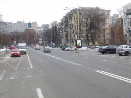 Білборд, Бігборд (Борд)  A у Києві, 1.2x1.8  Мечникова вул. 8 Фото 1