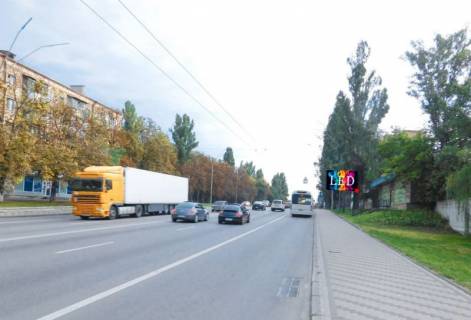 Видеоборд A в Киеве, 3,14x2,32  Теліги О. вул. 3 медичний центр "Сінево", рух в напрямку вул. Дорогожицька - 376357 фото 1