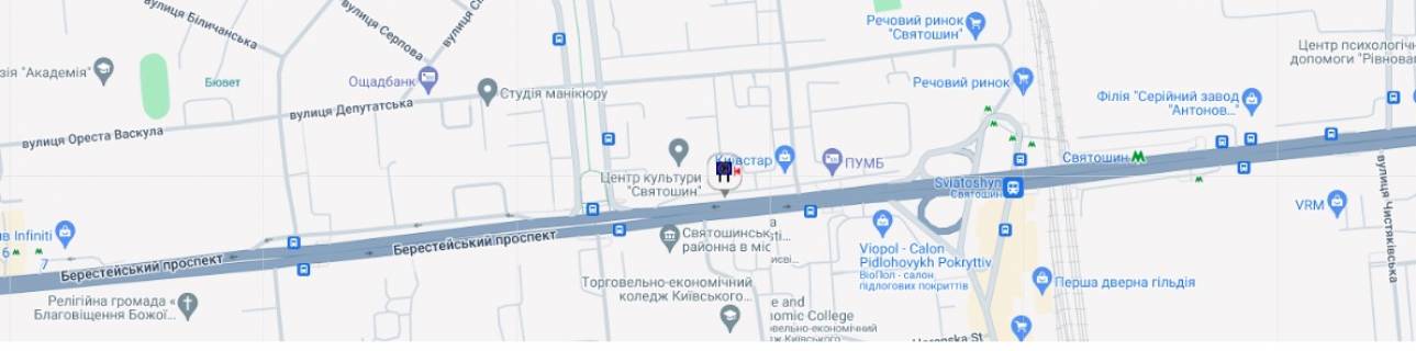 Видеоборд A в Киеве, 3x6  Перемоги пр-т 112, поруч з магазином "Watsons", рух в напрямку ст. м. "Житомирська" - 393860 схема