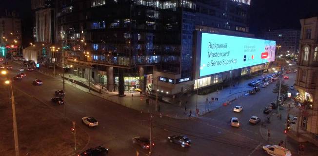 Видеоборд A в Киеве ТРЦ GULLIVER, пл. Спортивна 1a - 477228 схема