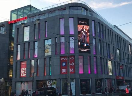 Видеоборд A у Дніпро (Дніпропетровськ) ТЦ Пасаж, пр. Дмитра Яворницького 50 - 477246 схема