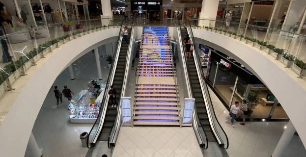 Видеоборд A в Киеве ТЦ Gorodok Gallery, пр. Степана Бандери, 23 - 477241 схема