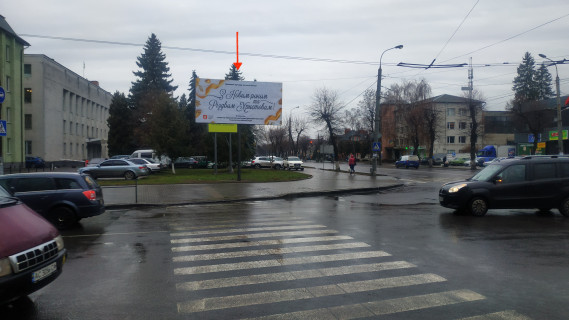 Билборд B в Луцке вул. Ковельська, 68 - Червоного Хреста. фото 1