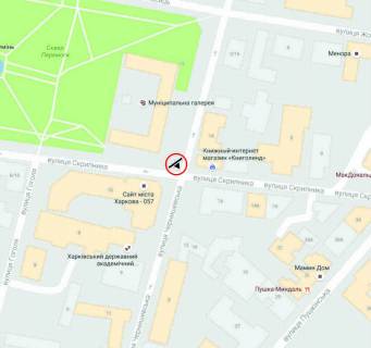 Призма A в Харькове ул.Чернышевская / ул.Скрыпника - 39010 схема