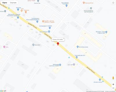 Билборд A в Черновцах Руська, 230 (Майя) схема