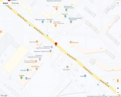 Билборд B в Черновцах Руська, 248 (Екватор) схема