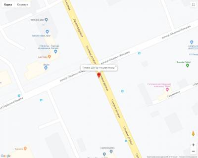 Билборд A в Черновцах Головна, 228/Пд. Кільцева (Кварц) схема