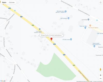 Билборд B в Черновцах Галицький Шлях, 54( напроти автозаправки) схема