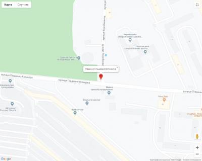 Билборд C в Черновцах Південно Кільцева-Воробкевича схема