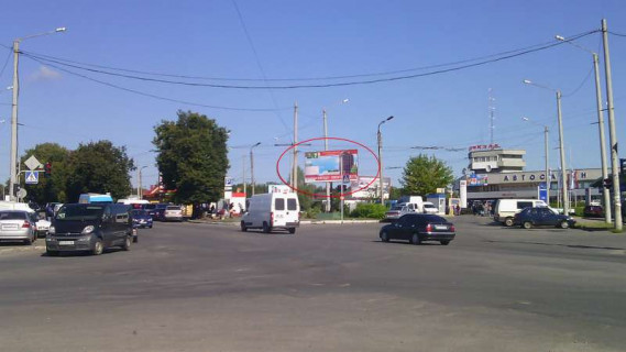 Билборд A в Хмельницком, 6х3  Миру - Автовокзал фото 1