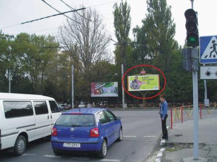 Билборд A в Хмельницком, 6х3  Миру -  П. Мирного фото 1