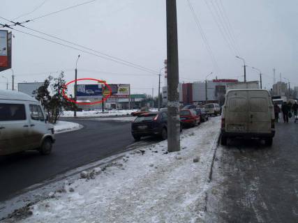 Билборд A в Луцке, 6х3  Карпенка Карого - Конякіна лівий фото 1