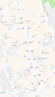 Нестандарт A у Львові, 0,7*1,0  пр.Шевченка схема