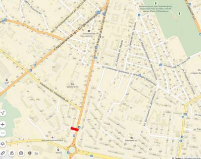 Білборд, Бігборд (Борд)  B у Чернівцях, 6х3  Героїв Майдану, 174 схема