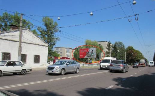 Билборд B в Львове Городоцька, 222 (сторона Б) в центр фото 1
