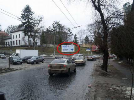 Билборд A в Львове Зелена, 72 (зліва) фото 1