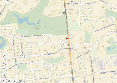 Билборд A в Луцке Вїдродження  схема