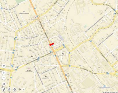 Билборд B в Черновцах, 6х3  Незалежності -  Головна схема