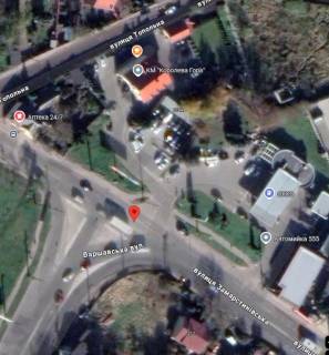 Скроллер A в Львове, 3,14х2,30  Замарстинівська - вул. Варшавська ( на Брюховичі) - 559120 схема