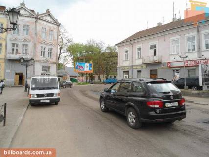 Білборд, Бігборд (Борд)  A у Дрогобичі, 6х3  Театральна-Мазепи (центральна площа) Фото 1
