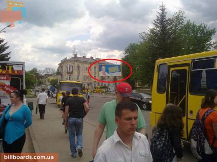 Билборд A в Дрогобыче, 6х3  Чорновола (диско-клуб) А фото 1