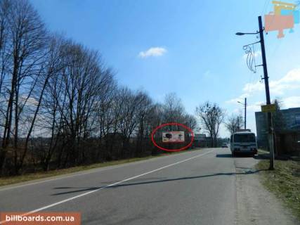 Билборд B в Моршине, 6х3  в"їзд в місто фото 1
