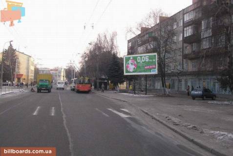 Билборд A в Луцке, 6х3  Ковельська (облспоживспілка) фото 1