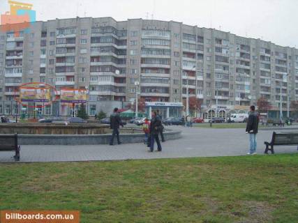 Билборд A в Луцке Незалежності - пр. Грушевського фото 1