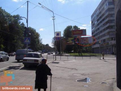 Билборд A в Львове, 6х3  Стрийська - вул. Сахарова (справа) фото 1