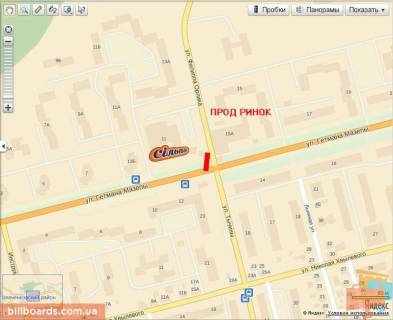 Скролер, Скрол A у Львові, 6х3  Гетьмана Мазепи, 11 - 39070 схема