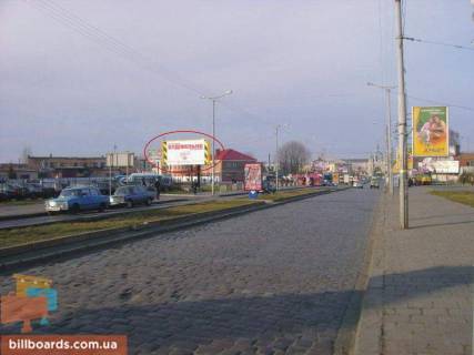 Билборд B в Львове Чернівецька К6 -  Городоцька ( прим вокзал) Б фото 1