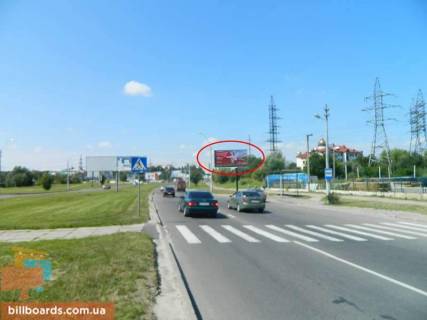 Билборд A в Львове Хуторівка (гуртовий ринок Шувар) до Стрийської фото 1