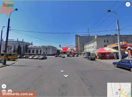 Билборд A в Ровно, 6х3  Привокзальна (правий) фото 1