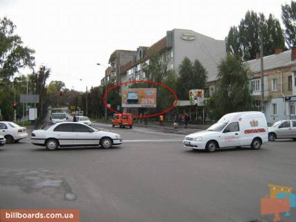 Билборд A в Ровно, 6х3  Чорновола -  Бандери фото 1