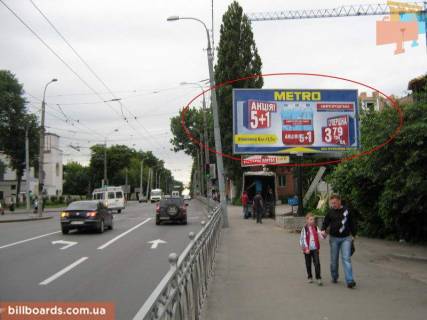 Білборд, Бігборд (Борд)  A у Рівному, 6х3  Соборна - Дубенська Фото 1