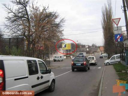 Билборд A в Ровно, 6х3  Поповича  -  Дудея ( поруч з огорожею авторем.зав.) П фото 1