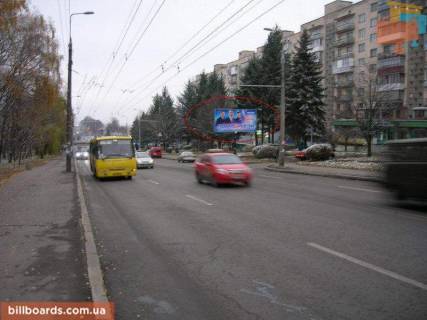 Білборд, Бігборд (Борд)  A у Тернополі, 6х3  Бандери, 94 (навпроти парку) Фото 1