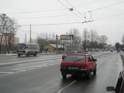 Билборд B в Львове, 6х3  Городоцька, 234а - Патона(в центр) сторона Б фото 1