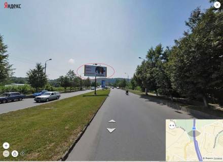 Білборд, Бігборд (Борд)  A у Чернівцях, 6х3  Ізмайлівська (розд. смуга, від ринку); м.3 Фото 1