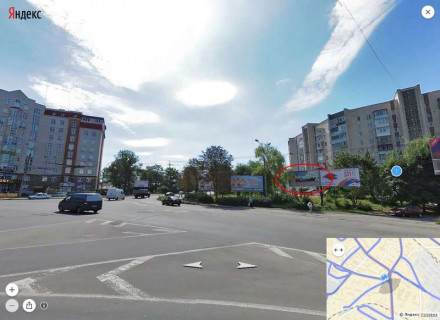 Билборд A в Тернополе, 6х3  Торговиця (Живова) - Микулинецька ( лівий) фото 1
