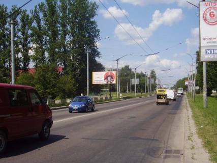 Билборд B в Львове, 6х3  Стрийська (за Рубчака), ст. Б фото 1