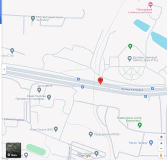 Скроллер A в Львове, 3,14х2,30  Хуторівка (зупинка ринок Шувар) - 500282 схема