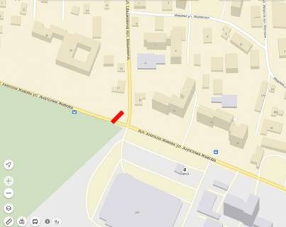 Билборд A в Тернополе, 6х3  Торговиця (Живова) - Шашкевича ( нижній) схема