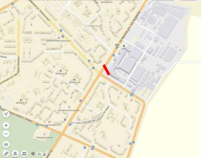 Билборд A в Тернополе, 6х3  15 квітня  ("Оріон") А схема