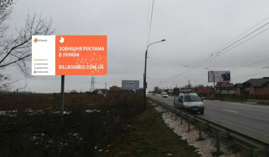 Билборд B в Луцке м.Луцьк вул.Рівненська (при вїзді в місто Луцьк,  траса Рівне-Луцьк, перед Рівненським кільцем) (навпроти Піт Стоп) фото 1